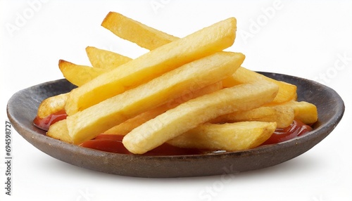 French fries, potato fry close up