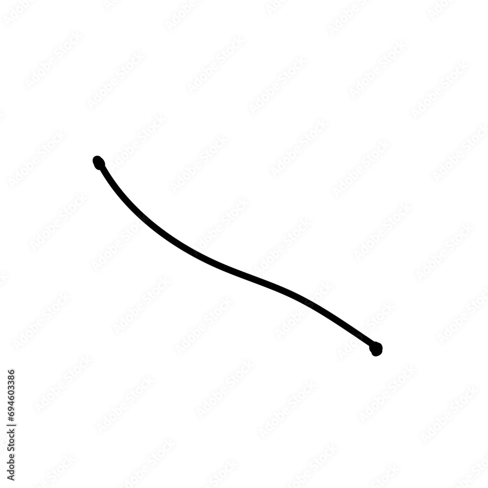 Web line cable connection Web line cable connection