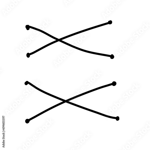 Web line cable connection