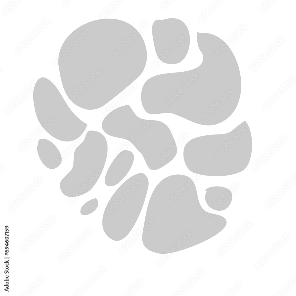 Stone path vector Stone path vector