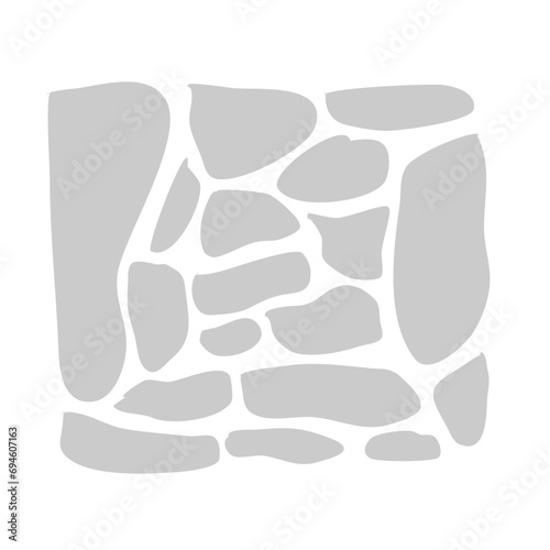 Stone path vector