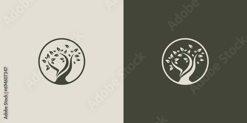 Old Tree Logo Design