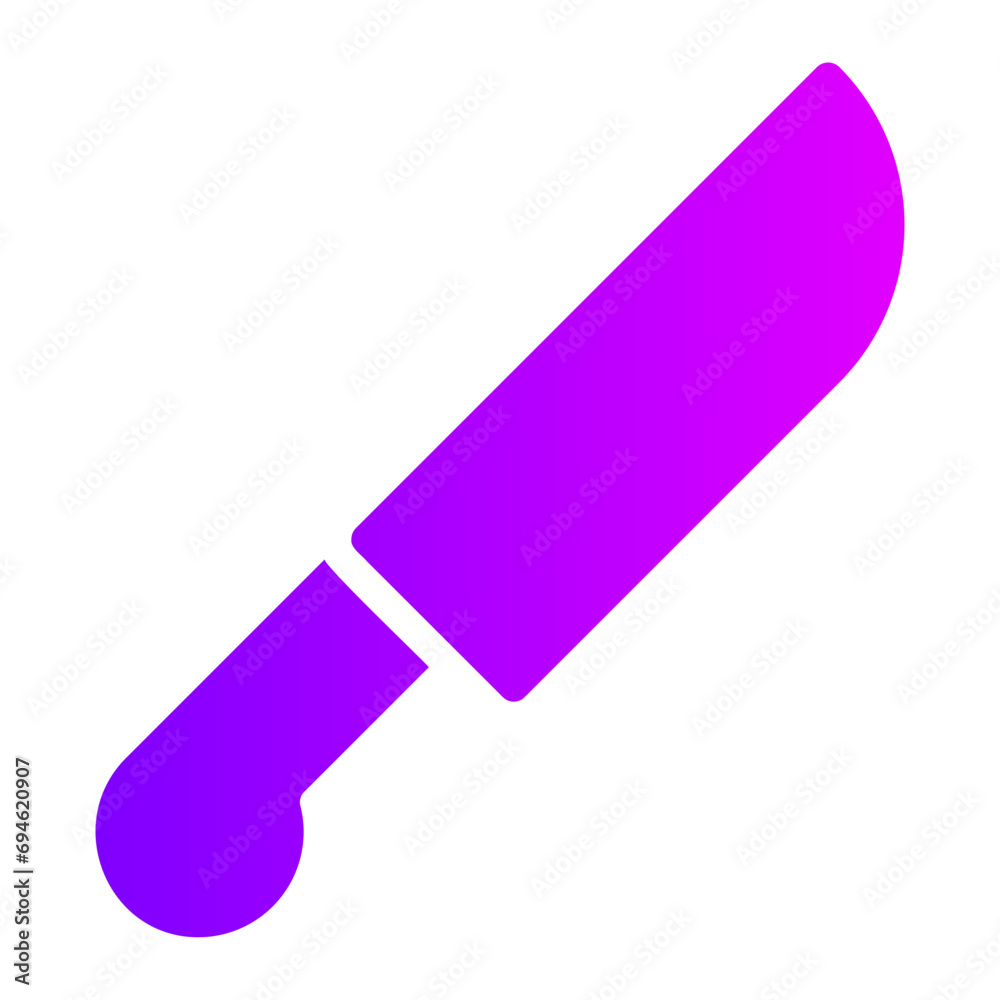 knife gradient icon
