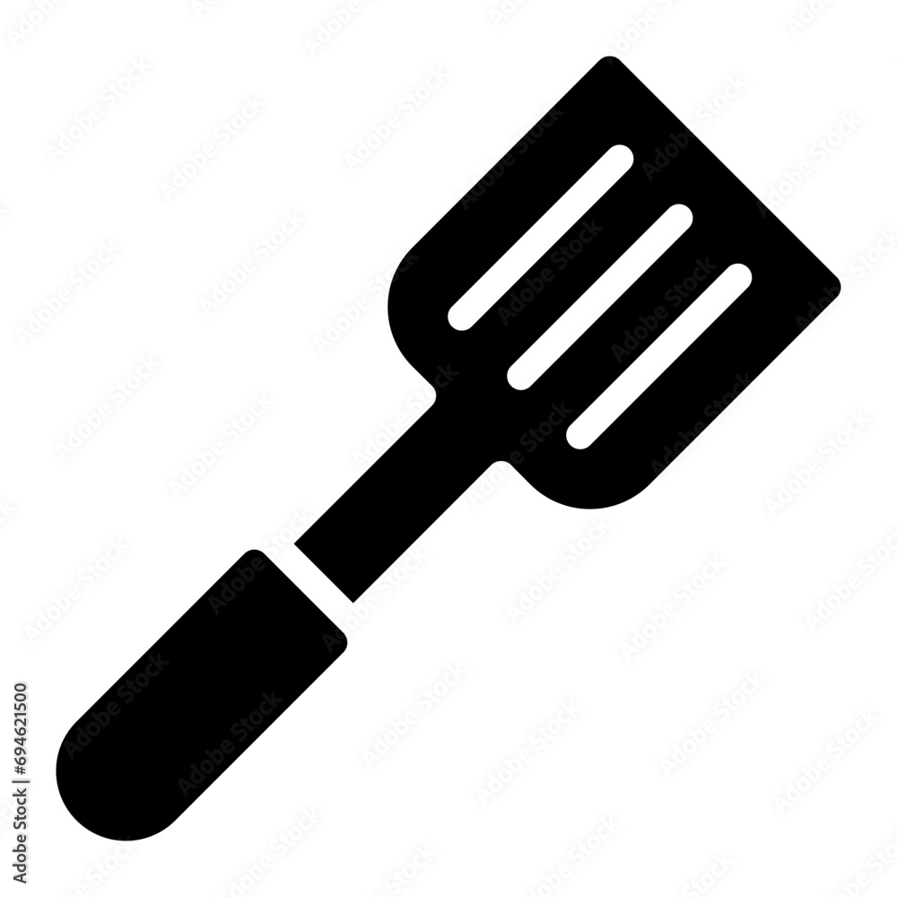 spatula glyph icon spatula glyph icon