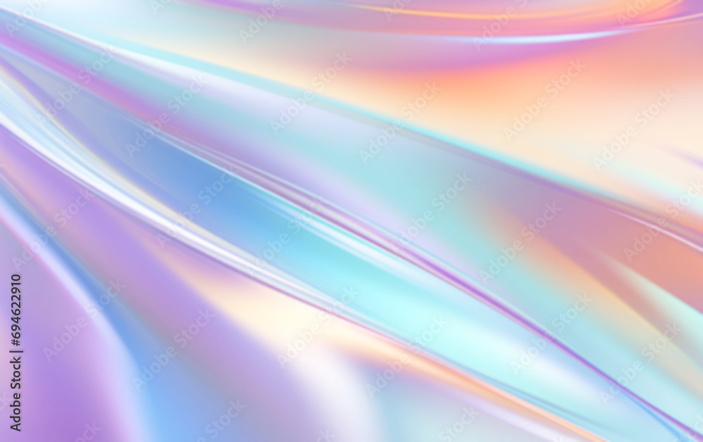 Fototapeta premium Abstract trendy holographic background