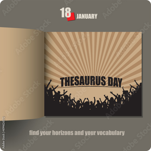 Open album for National Thesaurus Day photo