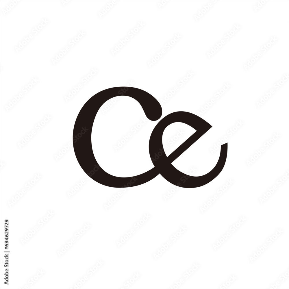 Print EC logo design for your name and product Print EC logo design for your name and product