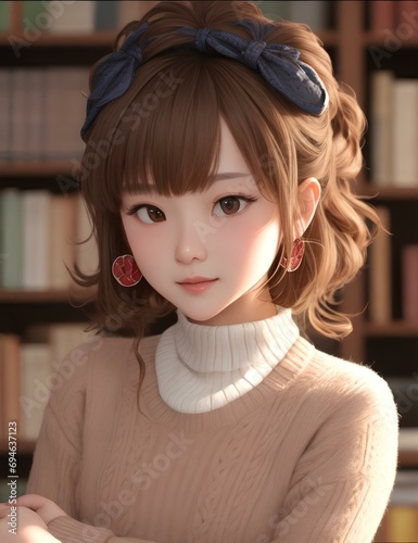 portrait of a girl