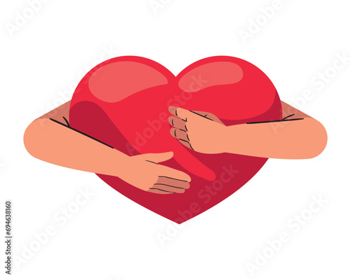 hugging day celebration