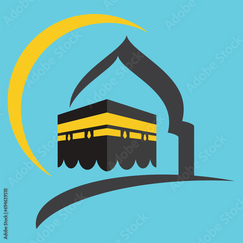 Khana Kaaba Vector illustration Artwork