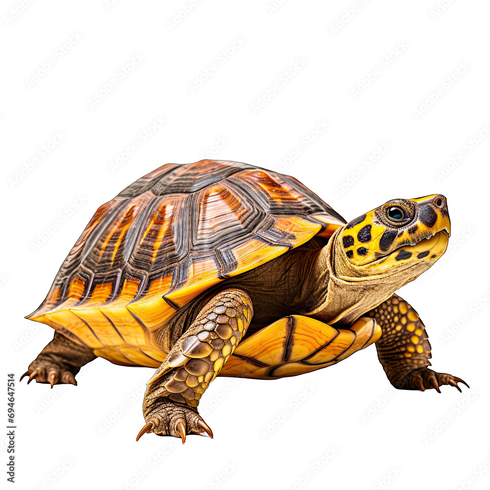 Fototapeta premium Turtle isolated on white background
