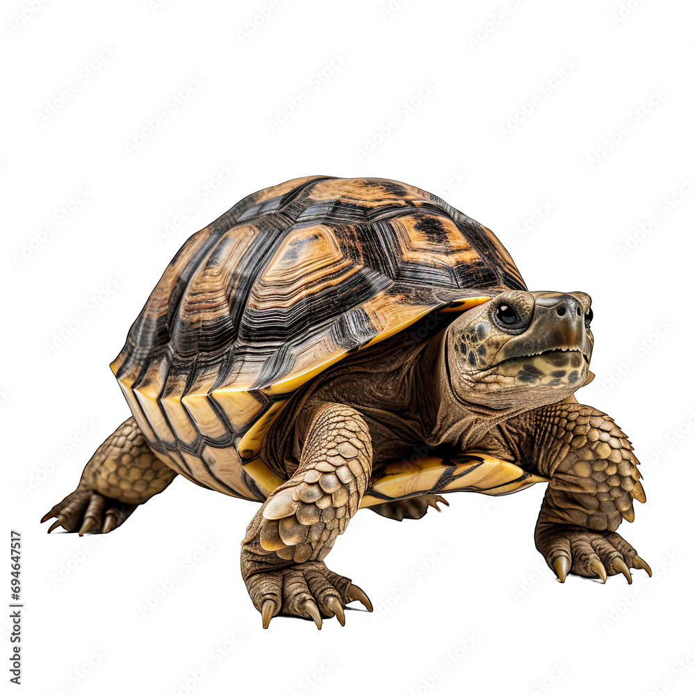 Obraz premium Turtle isolated on white background
