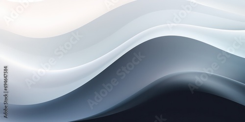 Abstract background featuring bright white and black hues, with curve, accentuated by a captivating color gradient ombre effect