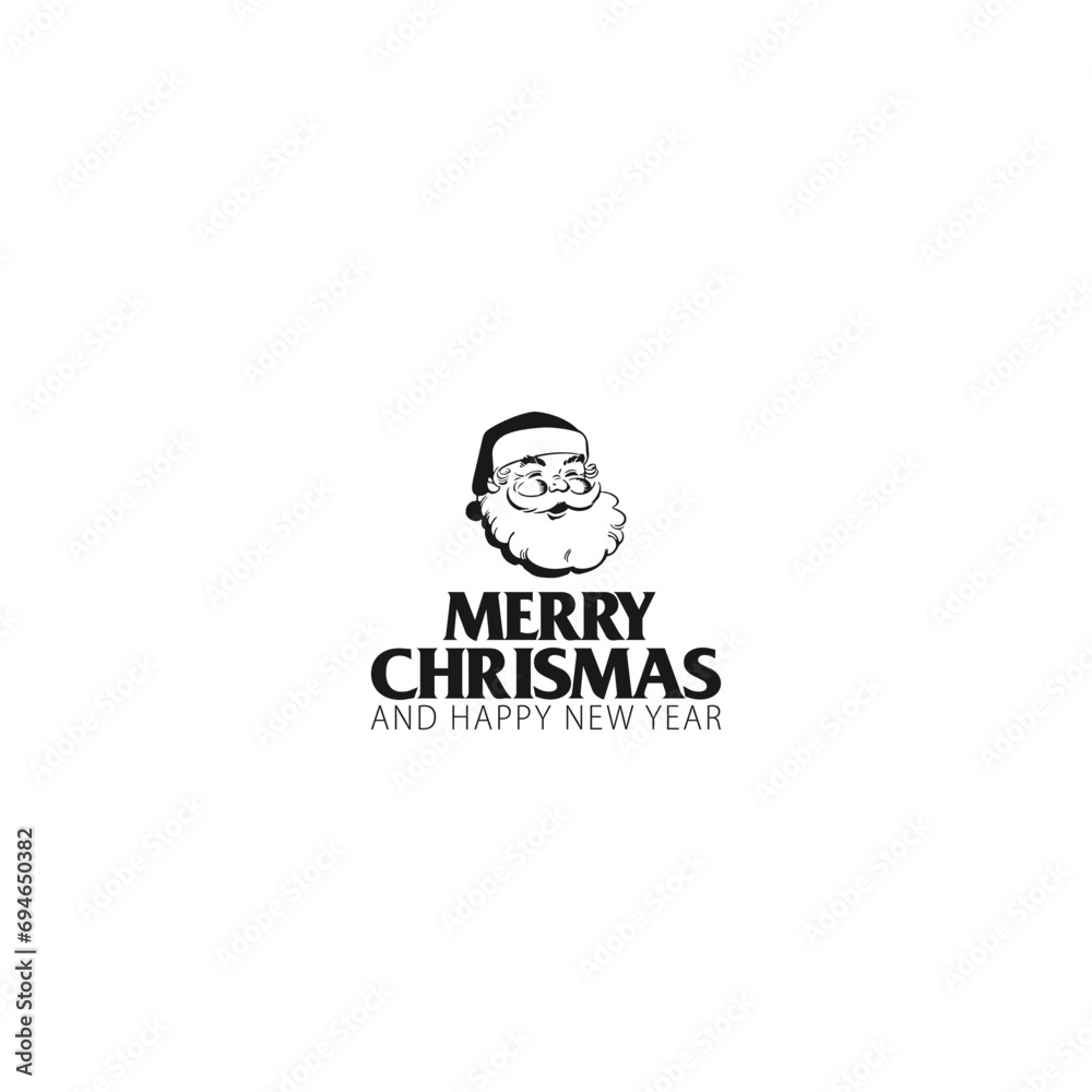 Fototapeta premium Christmas pine tree icon vector image 