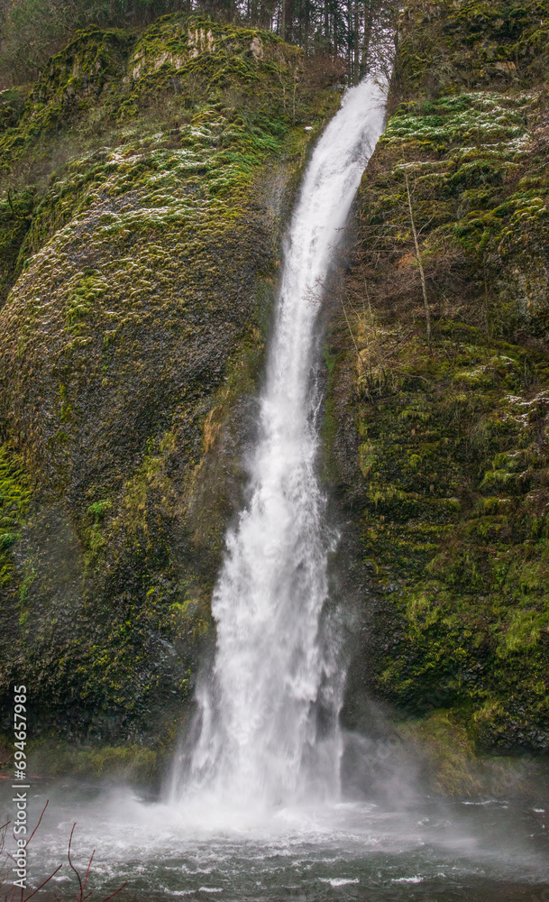 Fototapeta premium Horsetail Falls, Columbia Gorge National Scenic Area