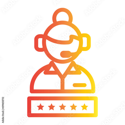 Five star costumer rating