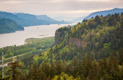 Crown Point at the Vista House State Scenic Corridor, Columbia River Gorge photo