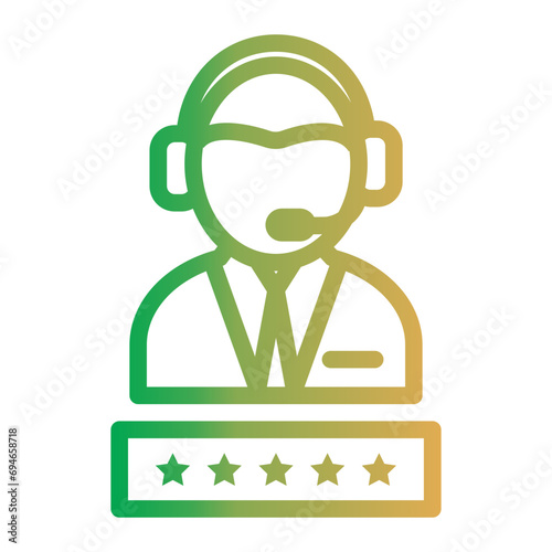 Five star costumer rating