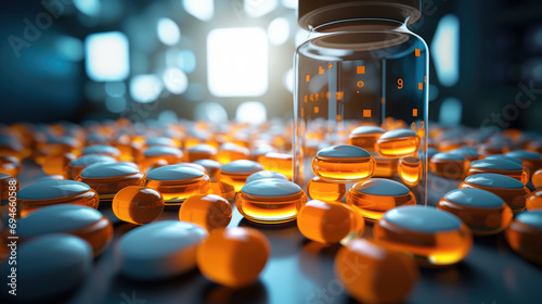 prescription drugs drugs with medicines are shown photo