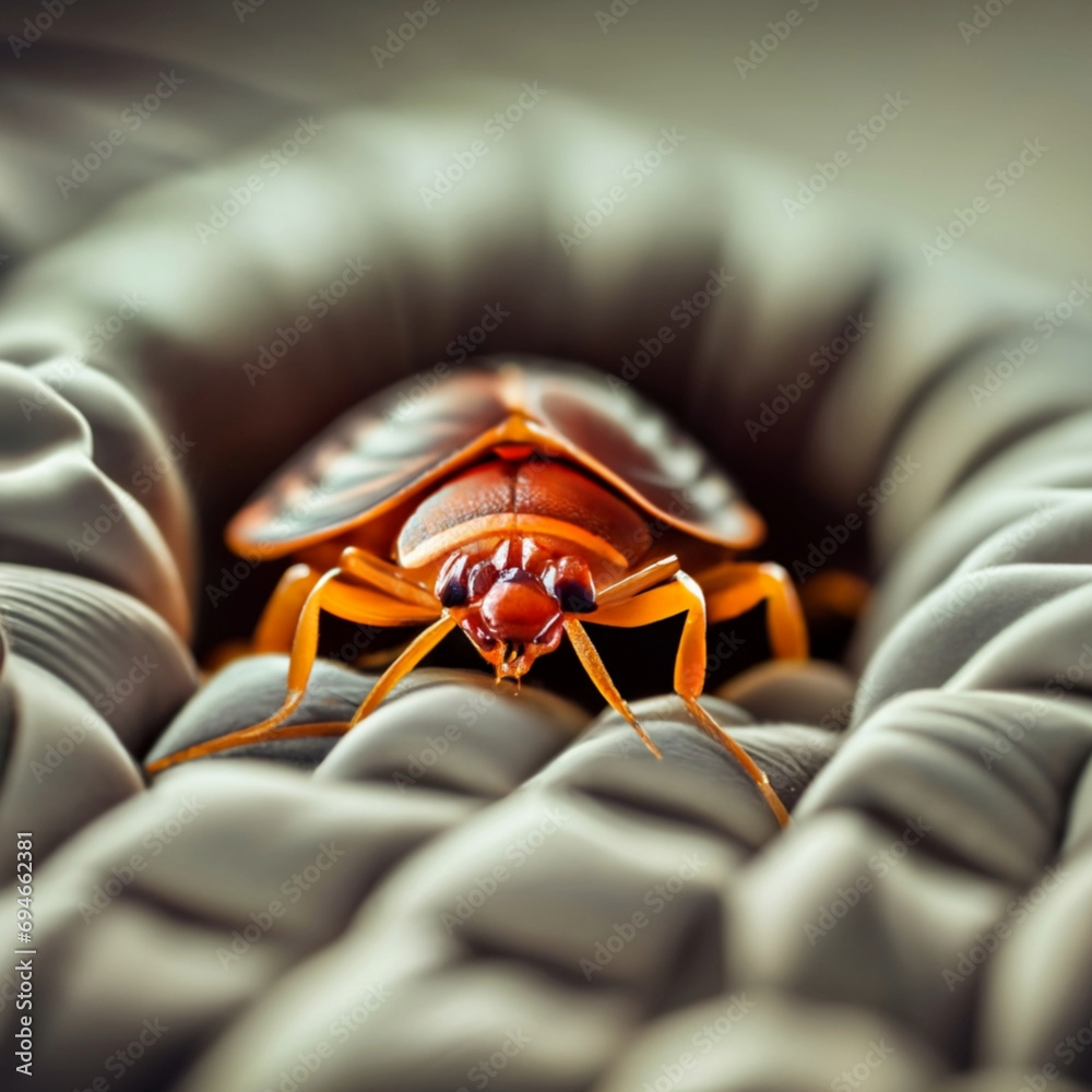 Images Of Bed Bugs In A Bed , A mattress corner with visible signs of
