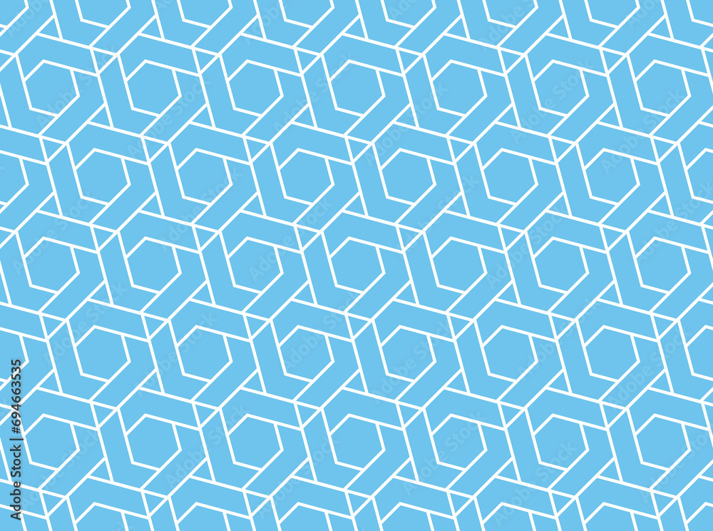 The geometric pattern with lines. Seamless vector background. White and blue texture. Graphic modern pattern. Simple lattice graphic design The geometric pattern with lines. Seamless vector background. White and blue texture. Graphic modern pattern. Simple lattice graphic design