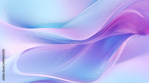 Fluid pastel abstract waves in blue and pink hues.