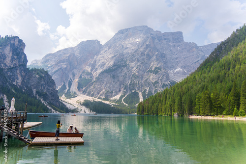 Lago di braies photo