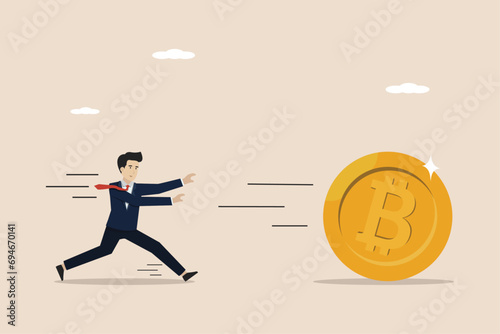 Chasing crypto stock profits, chasing investments to get rich, investors are running after bitcoin.