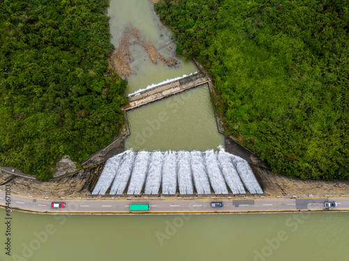 Tai Tam Reservoir at Day, Hong Kong photo