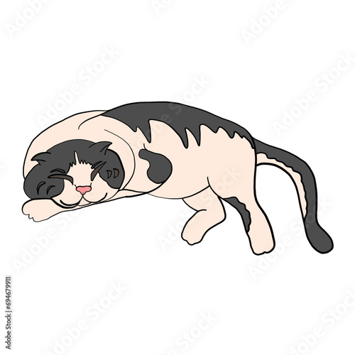 Illustration about animal faces isolated on white background.Set of fish and sea animals in cartoon style.Set of cartoon collection for elements on coloring book.set of wild animals.pet cartoon.