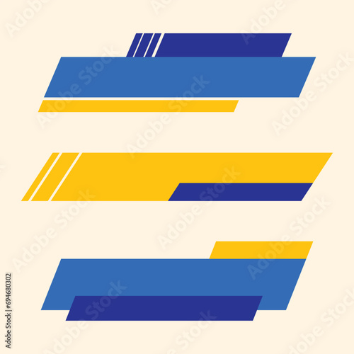 modern lower third banner