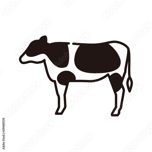 牛　酪農　牛肉　精肉　イラスト