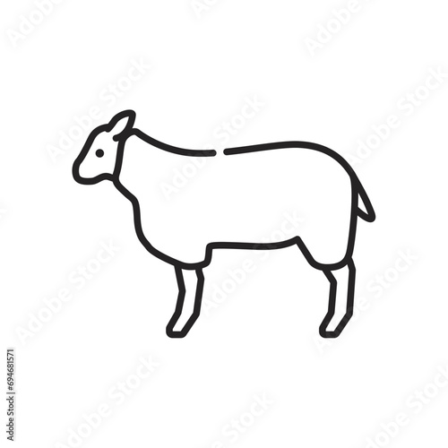 羊 羊肉 マトン ジンギスカン イラスト