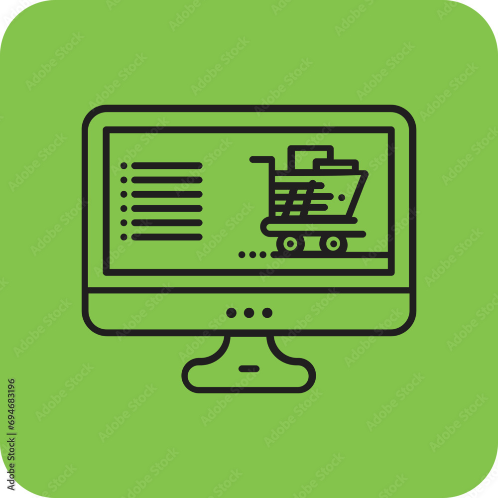 Online Shopping - set of thin linear vector icons. Pixel perfect. The set contains icons such as Shopping, E-Commerce, Shop, Discount, Shopping Cart, Delivery, Wallet, Courier and so on. Online Shopping - set of thin linear vector icons. Pixel perfect. The set contains icons such as Shopping, E-Commerce, Shop, Discount, Shopping Cart, Delivery, Wallet, Courier and so on.