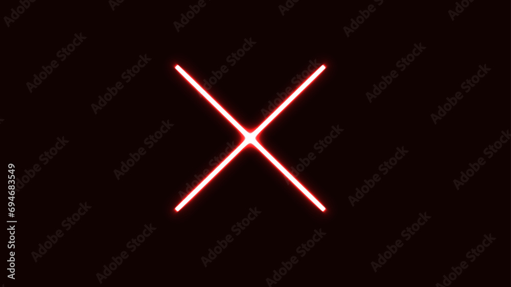 Retro futuristic grid background vanishing in distance. Bright neon Red ...