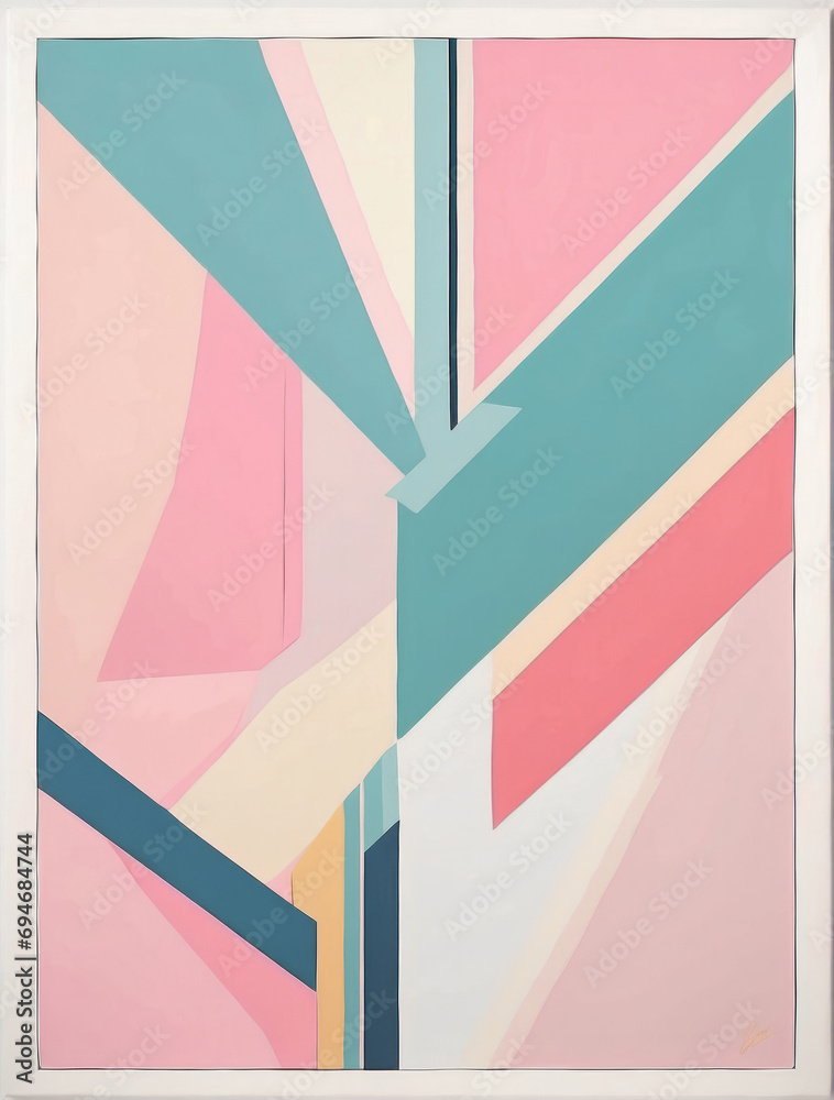 Vibrant Abstract Painting With a Multitude of Colors Vibrant Abstract Painting With a Multitude of Colors