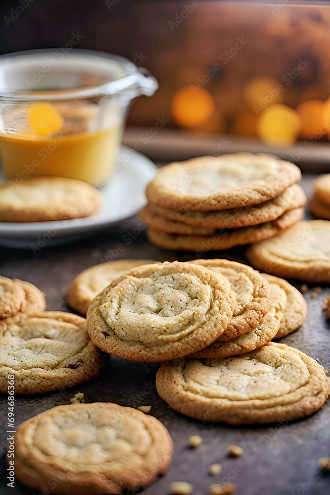 A Delicious Assortment of Freshly Baked Cookies A Delicious Assortment of Freshly Baked Cookies