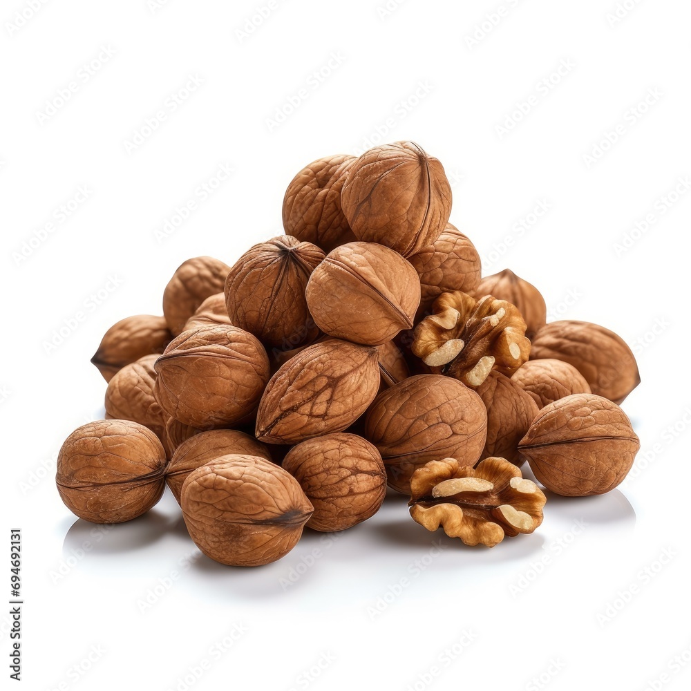 Walnuts Pile Walnuts Pile