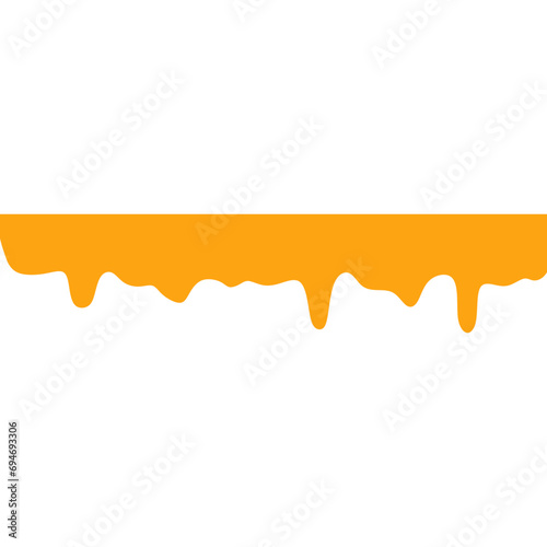 Melted Liquid Border