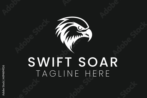 eagle head logo design vector logo clipart sublimation graphic