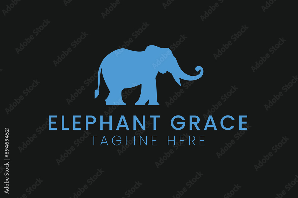 elephant design vector logo clipart sublimation graphic