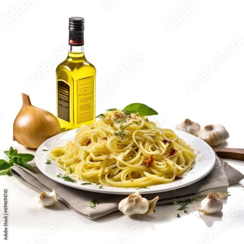 Spaghetti w Garlic