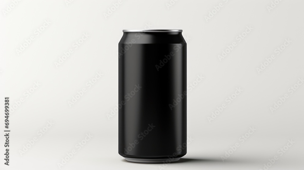 Aluminum black soda can Aluminum black soda can