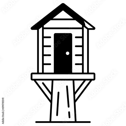 Tree House Icon photo