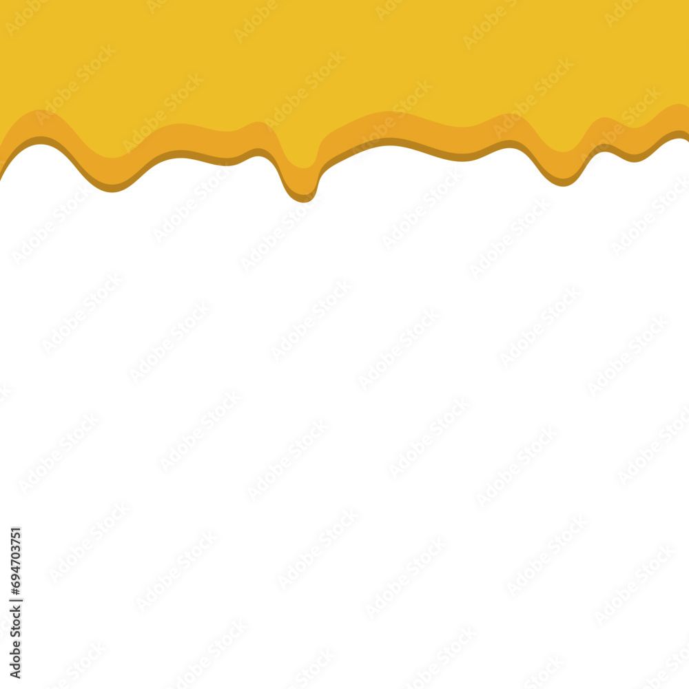 Fototapeta premium Melt Liquid Illustration