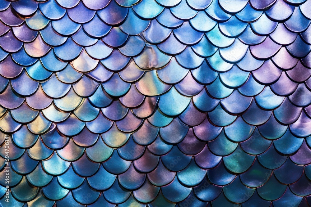 Shimmering fish scales texture with iridescent hues and a sleek, aquatic feel. Shimmering fish scales texture with iridescent hues and a sleek, aquatic feel.