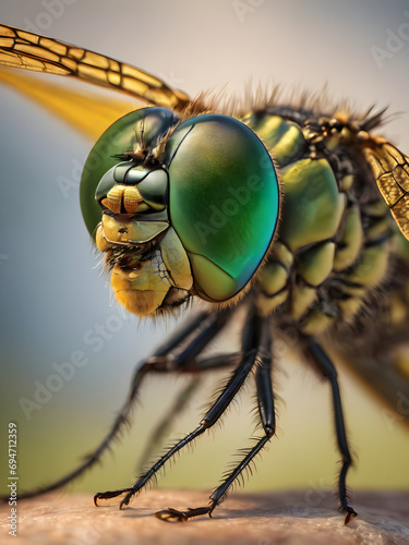 dragonfly close up © pla2u