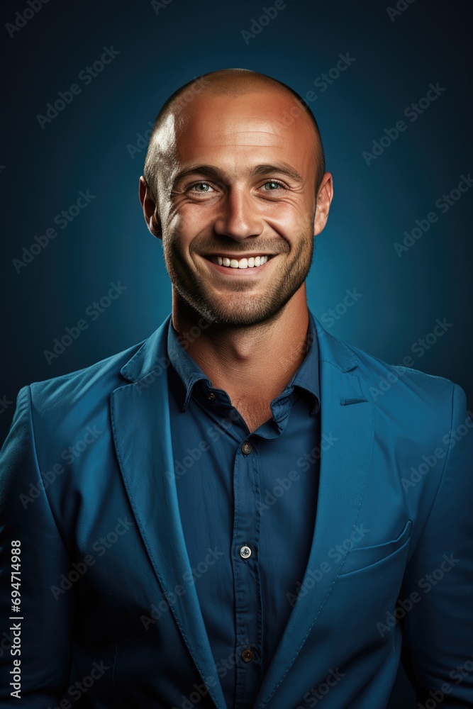Obraz premium portrait of smiling businessman