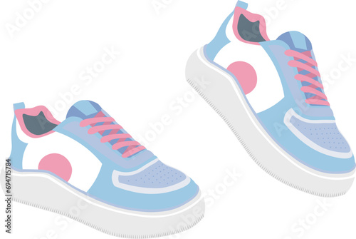 Urban Sneakers Illustration