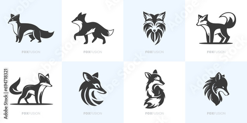 Stilisierte Fuchs-Logos für intelligente, anpassungsfähige und unabhängige Unternehmen © Nico Ladewig